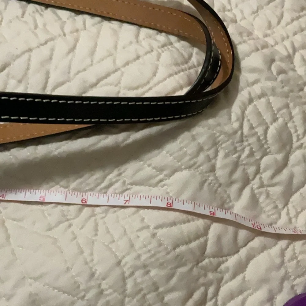 Dooney & Bourke Black Leather Tote Bag - Picture 8 of 14